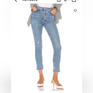 Agolde Nico high rise slim jean